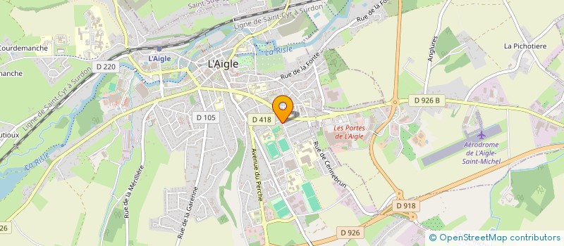 localisation de l'entreprise MONSIEUR MUSTAFA MESECI à L'AIGLE
