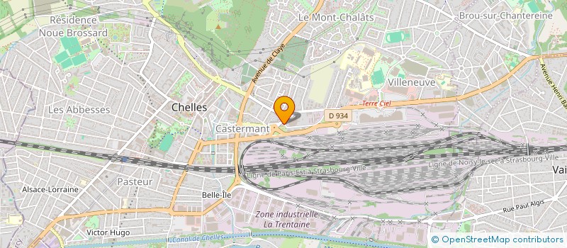 localisation de l'entreprise MONSIEUR MUSTAFA MOHAMED MOGUI  CHELLES