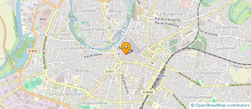 localisation de l'entreprise MONSIEUR MUSTAFA MOHAMED NOUR à NIORT