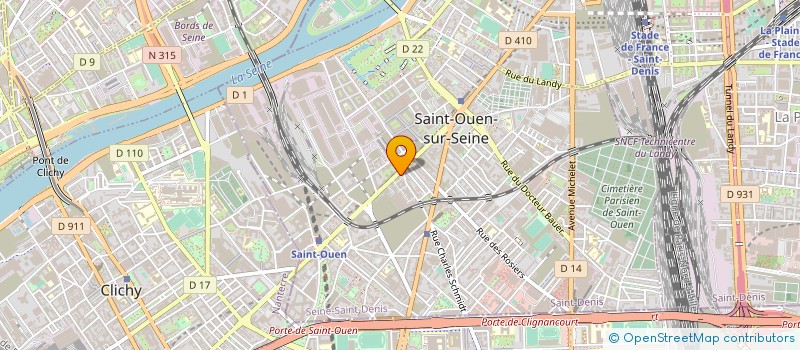 localisation de l'entreprise MONSIEUR MUSTAFA MYNAWI à SAINT-OUEN-SUR-SEINE