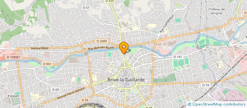 localisation de l'entreprise MONSIEUR MUSTAFA NEKPAI à BRIVE-LA-GAILLARDE