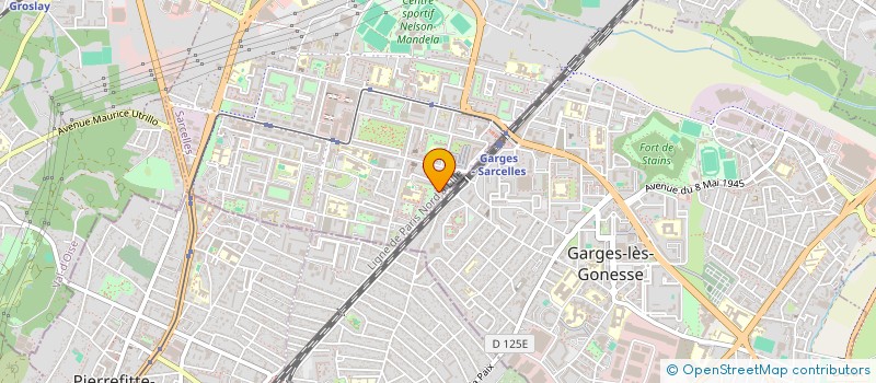 localisation de l'entreprise MONSIEUR MUSTAFA OMER  SARCELLES