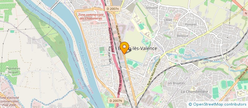 localisation de l'entreprise MONSIEUR MUSTAFA ONSOY  BOURG-LES-VALENCE