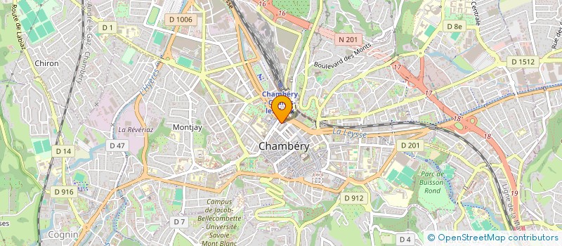 localisation de l'entreprise MONSIEUR MUSTAFA ORUC  CHAMBERY