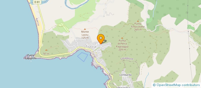 localisation de l'entreprise MONSIEUR MUSTAFA OZCELEBI  CALCATOGGIO