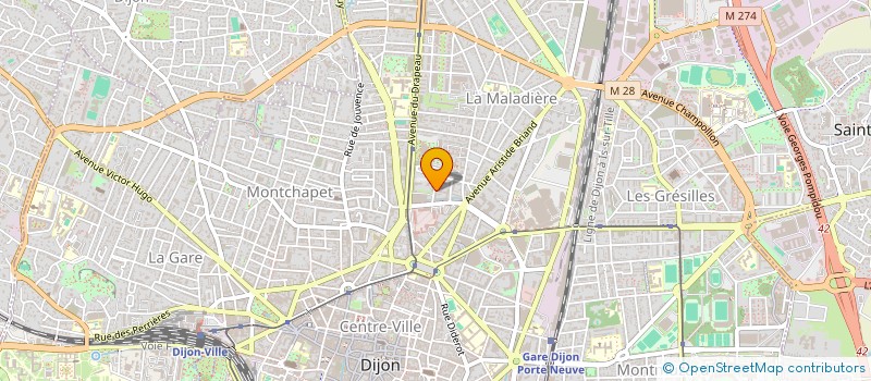 localisation de l'entreprise MONSIEUR MUSTAFA SALIM HAMZA  PARIS