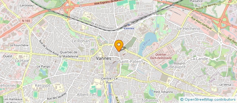 localisation de l'entreprise MONSIEUR MUSTAFA SENKAL à VANNES