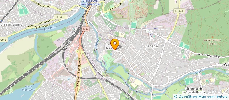 localisation de l'entreprise MONSIEUR MUSTAFA SULTAN  CROSNE