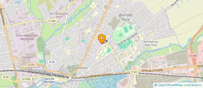 localisation de l'entreprise MONSIEUR MUSTAFA SULTANI  BOURGES