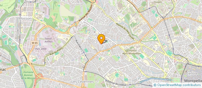 localisation de l'entreprise MONSIEUR MUSTAFA TUYGUN à MONTPELLIER