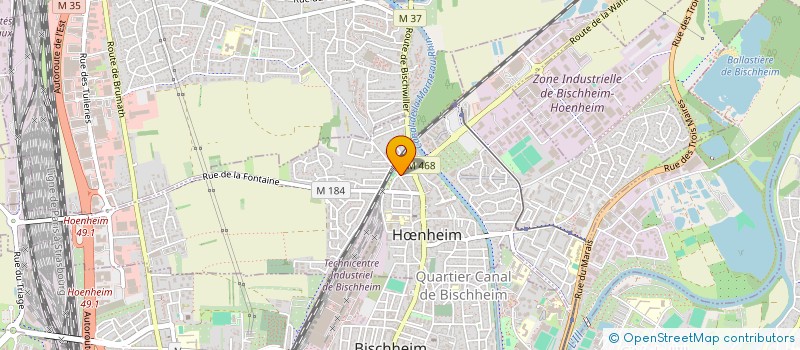 localisation de l'entreprise MONSIEUR MUSTAFA UCA  HNHEIM