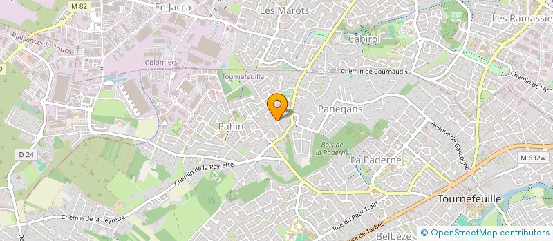 localisation de l'entreprise MONSIEUR MUSTAFA UGUZ  TOURNEFEUILLE