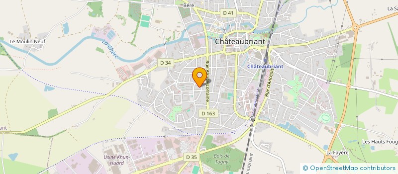 localisation de l'entreprise MONSIEUR MUSTAFA UYAR  CHATEAUBRIANT