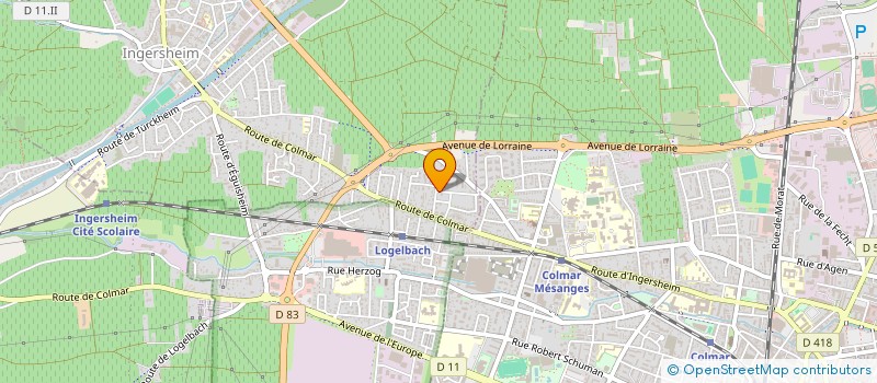 localisation de l'entreprise MONSIEUR MUSTAFA YAHSI  INGERSHEIM