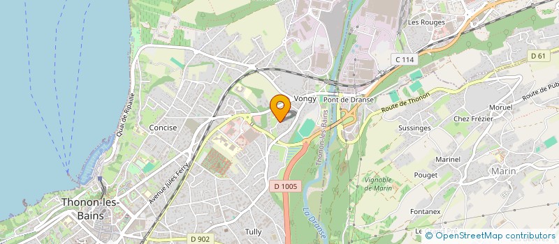localisation de l'entreprise MONSIEUR MUSTAFA YARARSOY à THONON-LES-BAINS