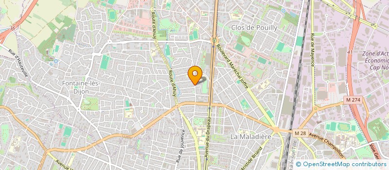 localisation de l'entreprise MONSIEUR MUSTAFA YILDIRIM à DIJON