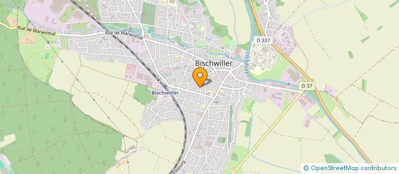 localisation de l'entreprise MONSIEUR MUSTAFA YILMAZ  BISCHWILLER