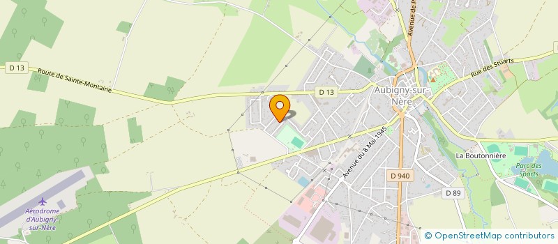 localisation de l'entreprise MONSIEUR MUSTAFA YILMAZ  AUBIGNY-SUR-NERE