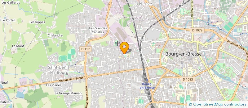 localisation de l'entreprise MONSIEUR MUSTAFA YILMAZ à BOURG-EN-BRESSE