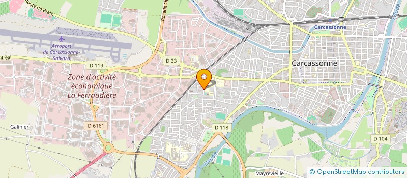 localisation de l'entreprise MONSIEUR MUSTAFA YOUSSOUF IDRISS ABDELLAH à CARCASSONNE
