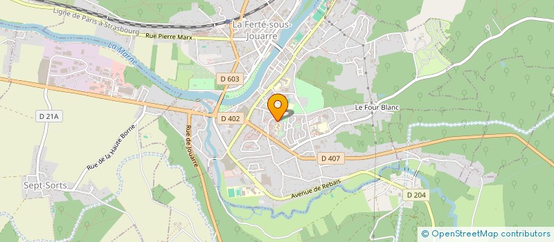 localisation de l'entreprise MONSIEUR MUSTANSAR FAZAL à LA FERTE-SOUS-JOUARRE