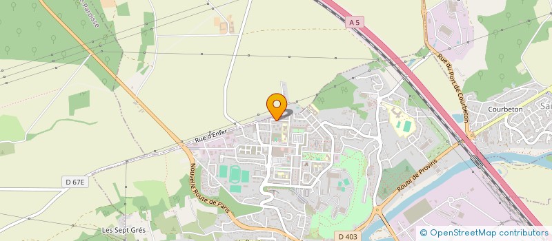 localisation de l'entreprise MONSIEUR MUSTAPHA AABBASSY  MONTEREAU-FAULT-YONNE