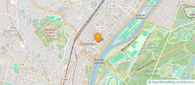 localisation de l'entreprise MONSIEUR MUSTAPHA AALLOUCH à SURESNES