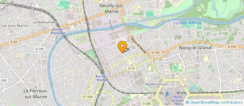 localisation de l'entreprise MONSIEUR MUSTAPHA ABAINAN à NOISY-LE-GRAND