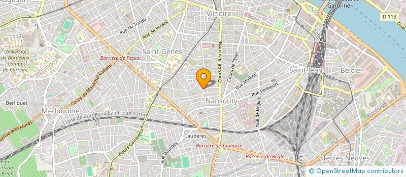 localisation de l'entreprise MONSIEUR MUSTAPHA ABANOUJ  BORDEAUX