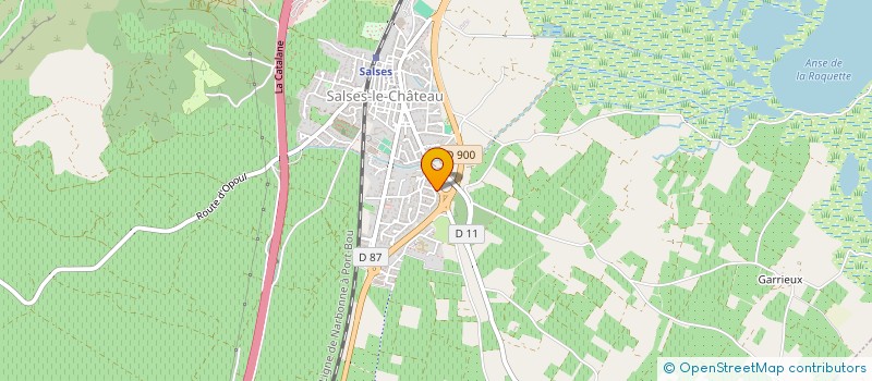 localisation de l'entreprise MONSIEUR MUSTAPHA ABDELALI à SALSES-LE-CHATEAU