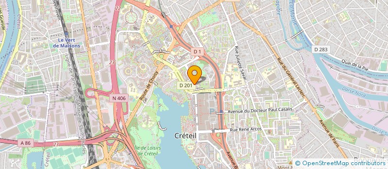 localisation de l'entreprise MONSIEUR MUSTAPHA ABDERRAHIM  CRETEIL