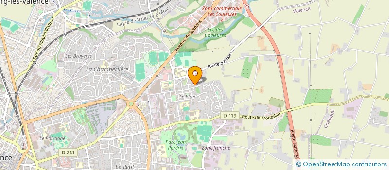 localisation de l'entreprise MONSIEUR MUSTAPHA ABDI  VALENCE