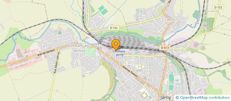 localisation de l'entreprise MONSIEUR MUSTAPHA ABERKANE  JARNY