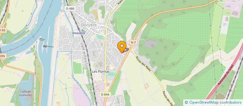 localisation de l'entreprise MONSIEUR MUSTAPHA ADMOU  DONZERE