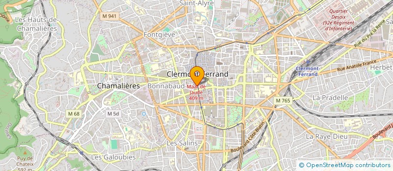 localisation de l'entreprise MONSIEUR MUSTAPHA ADOUANI à CLERMONT-FERRAND