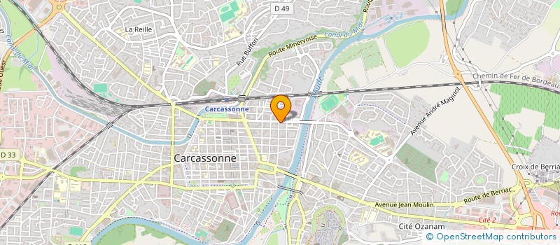localisation de l'entreprise MONSIEUR MUSTAPHA AHCINI à CARCASSONNE
