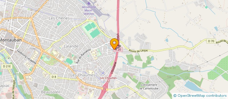 localisation de l'entreprise MONSIEUR MUSTAPHA AHROUCH  MONTAUBAN