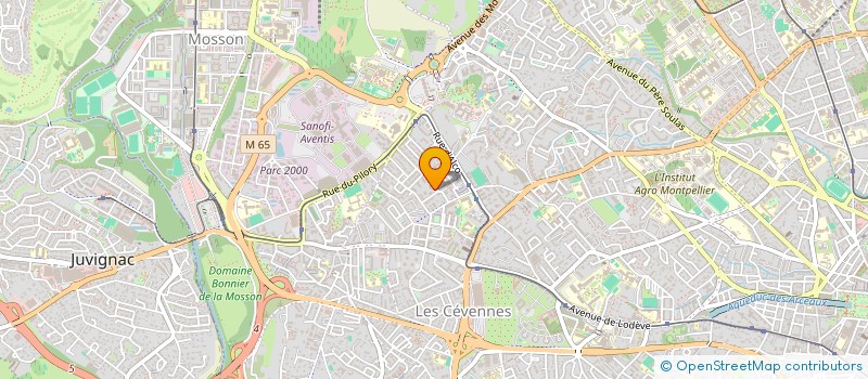 localisation de l'entreprise MONSIEUR MUSTAPHA AKDIM à MONTPELLIER
