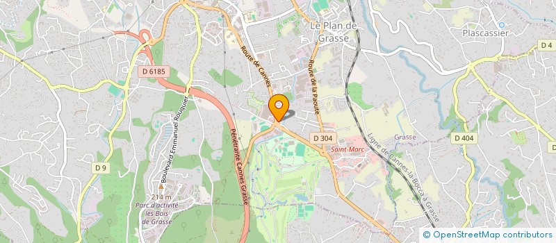 localisation de l'entreprise MONSIEUR MUSTAPHA AKOUH  MOUANS-SARTOUX