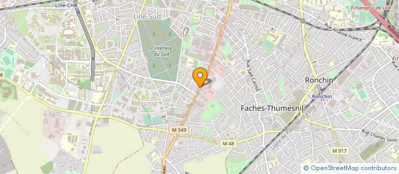 localisation de l'entreprise MONSIEUR MUSTAPHA AKRIMU à LILLE