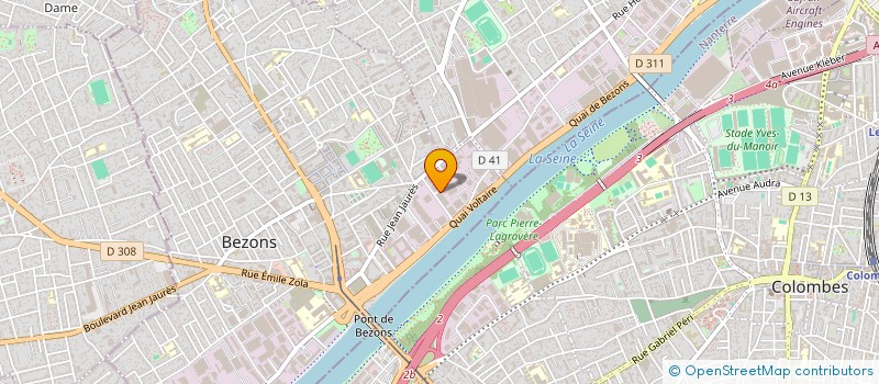 localisation de l'entreprise MONSIEUR MUSTAPHA AMROUCHE  BEZONS