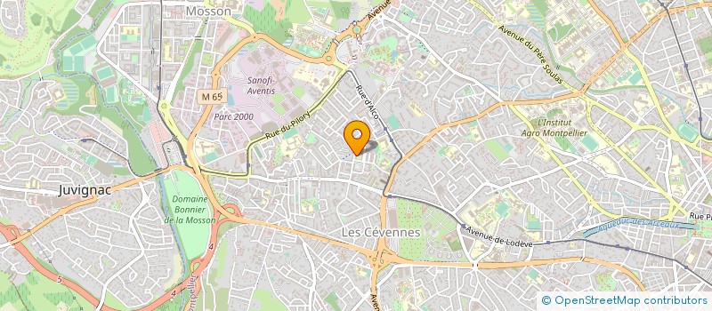 localisation de l'entreprise MONSIEUR MUSTAPHA AMSAADI à MONTPELLIER
