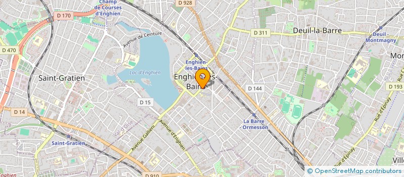localisation de l'entreprise MONSIEUR MUSTAPHA ARICI à ENGHIEN-LES-BAINS
