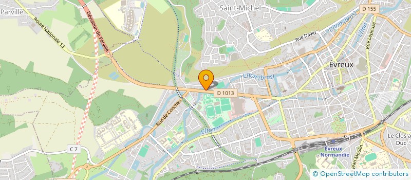 localisation de l'entreprise MONSIEUR MUSTAPHA ASSOUED  EVREUX