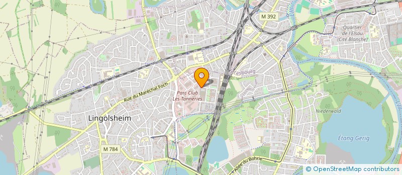 localisation de l'entreprise MONSIEUR MUSTAPHA ATAOURIRTI  LINGOLSHEIM