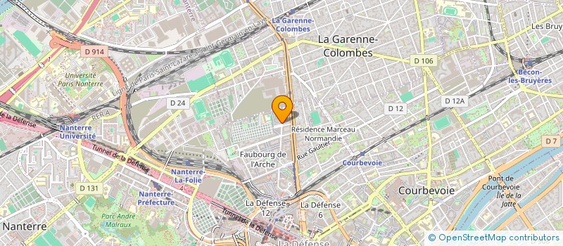 localisation de l'entreprise MONSIEUR MUSTAPHA ATIA à COURBEVOIE