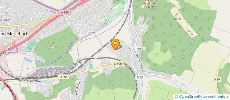 localisation de l'entreprise MONSIEUR MUSTAPHA AYDIN  COCHEREN