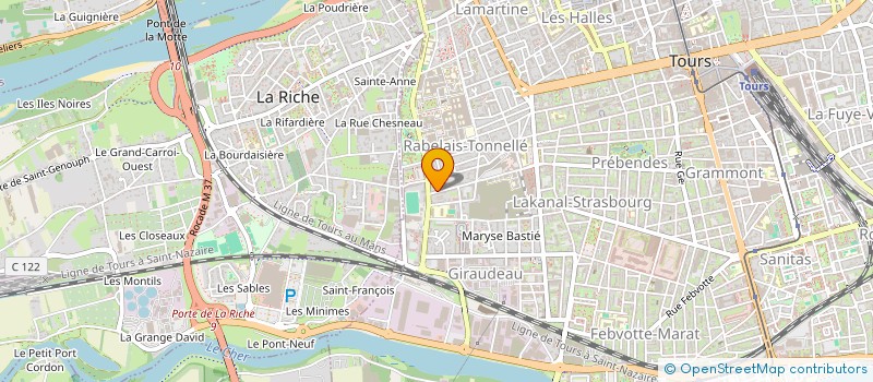 localisation de l'entreprise MONSIEUR MUSTAPHA AZEROUAL à TOURS