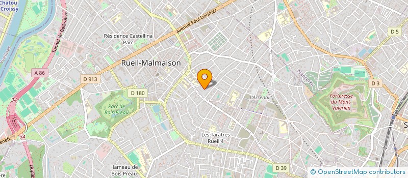 localisation de l'entreprise MONSIEUR MUSTAPHA AZMANE à RUEIL-MALMAISON