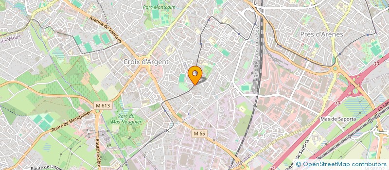 localisation de l'entreprise MONSIEUR MUSTAPHA AZROUR à MONTPELLIER
